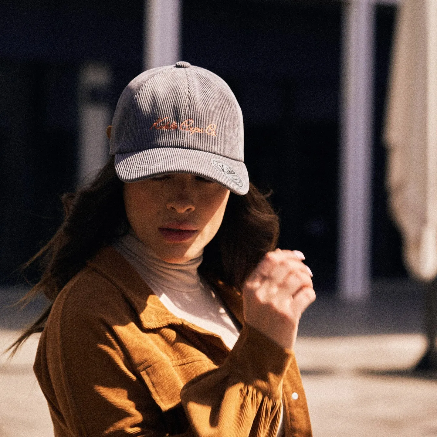 Corduroy - Concrete sold by Kiblo Caps Co. product image thumbnail 2