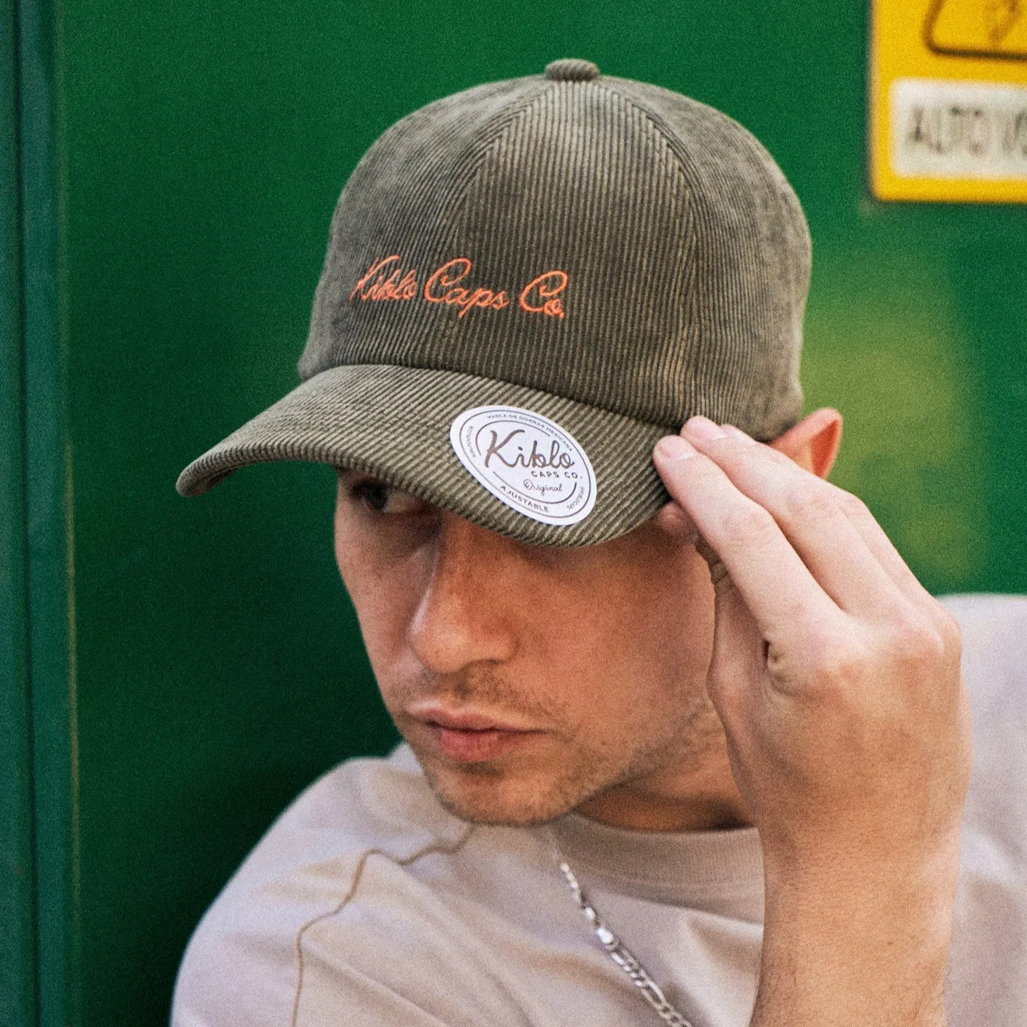 Corduroy - Clover sold by Kiblo Caps Co. product image thumbnail 2