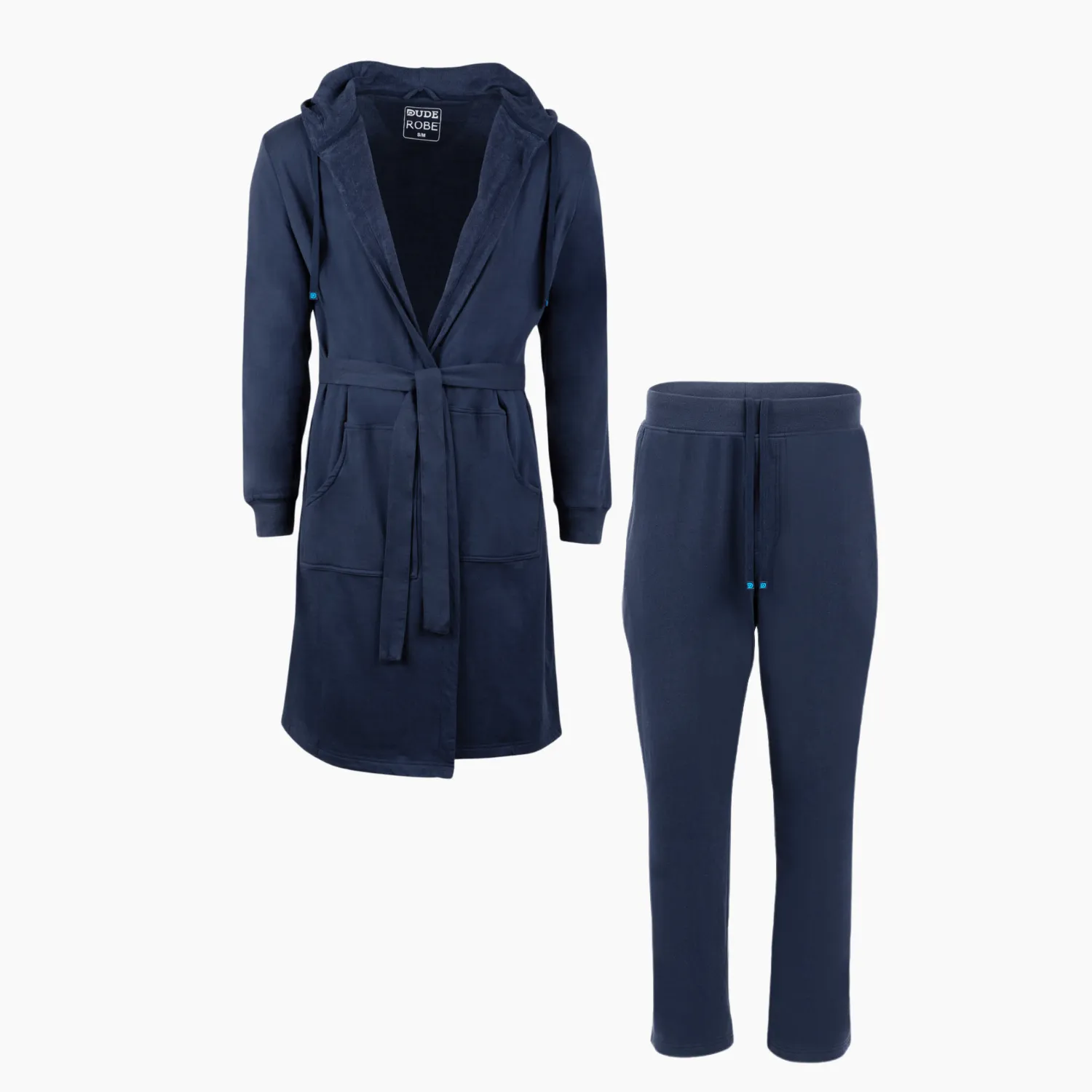 Luxury Men's Bathrobe & Pants Combo sold by Dude Robe