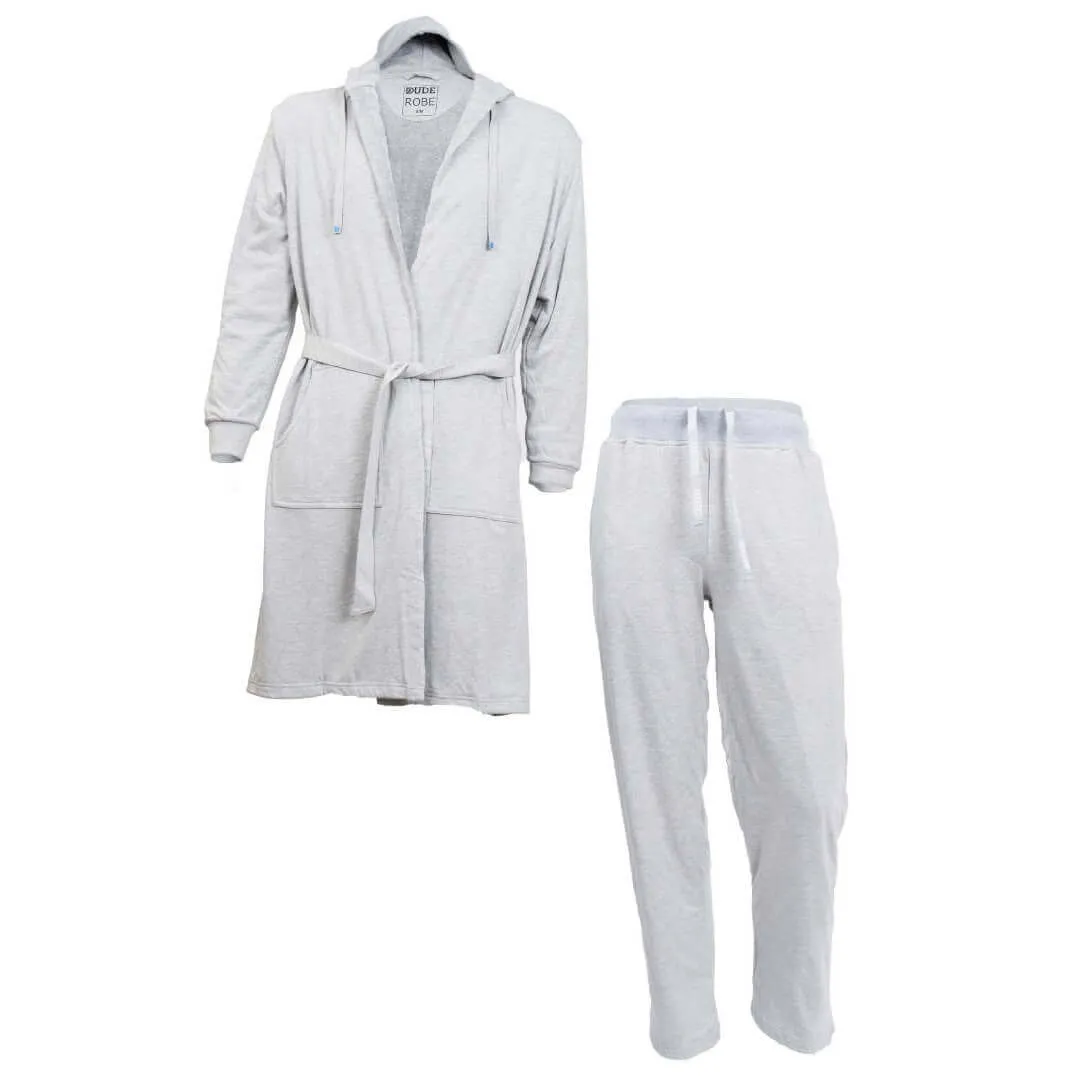 Luxury Men's Bathrobe & Pants Combo sold by Dude Robe product image thumbnail 4