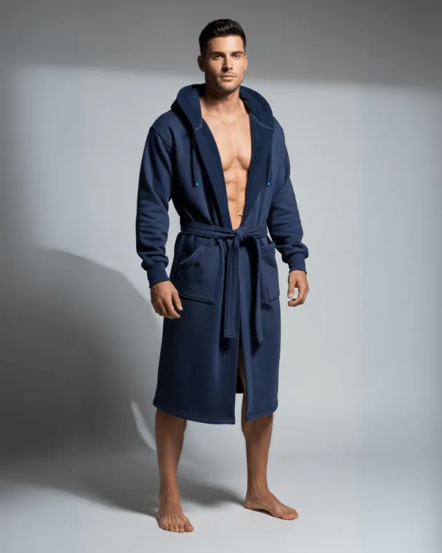 The DudeRobe - Men's Luxury Hooded Bathrobe sold by Dude Robe