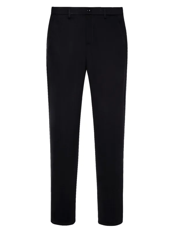 Ties2you Men's Trousers Black Slim Fit Stretch Formal Suit Pants sold by Ties2You