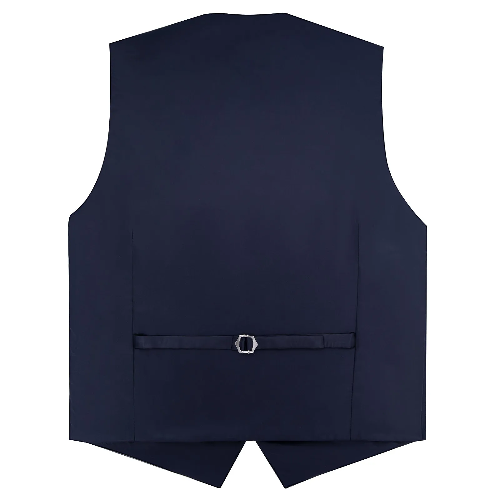 Ties2you Oxford Blue Solid Jacquard Men's Vest Necktie Bowtie Set sold by Ties2You product image thumbnail 5