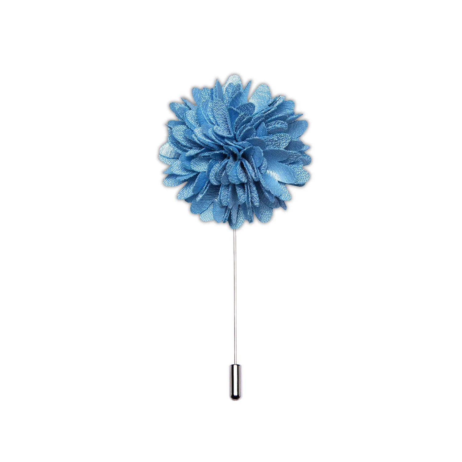 Ties2you Men's Tie Accessories Fashion Blue Lapel Pin Brooch sold by Ties2You