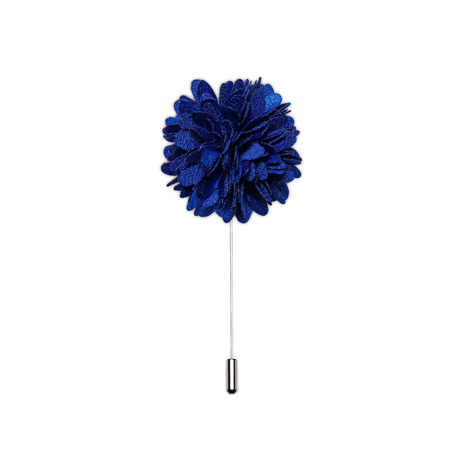 Ties2you Men's Tie Accessories Classic Cobalt Blue Lapel Pin Brooch sold by Ties2You