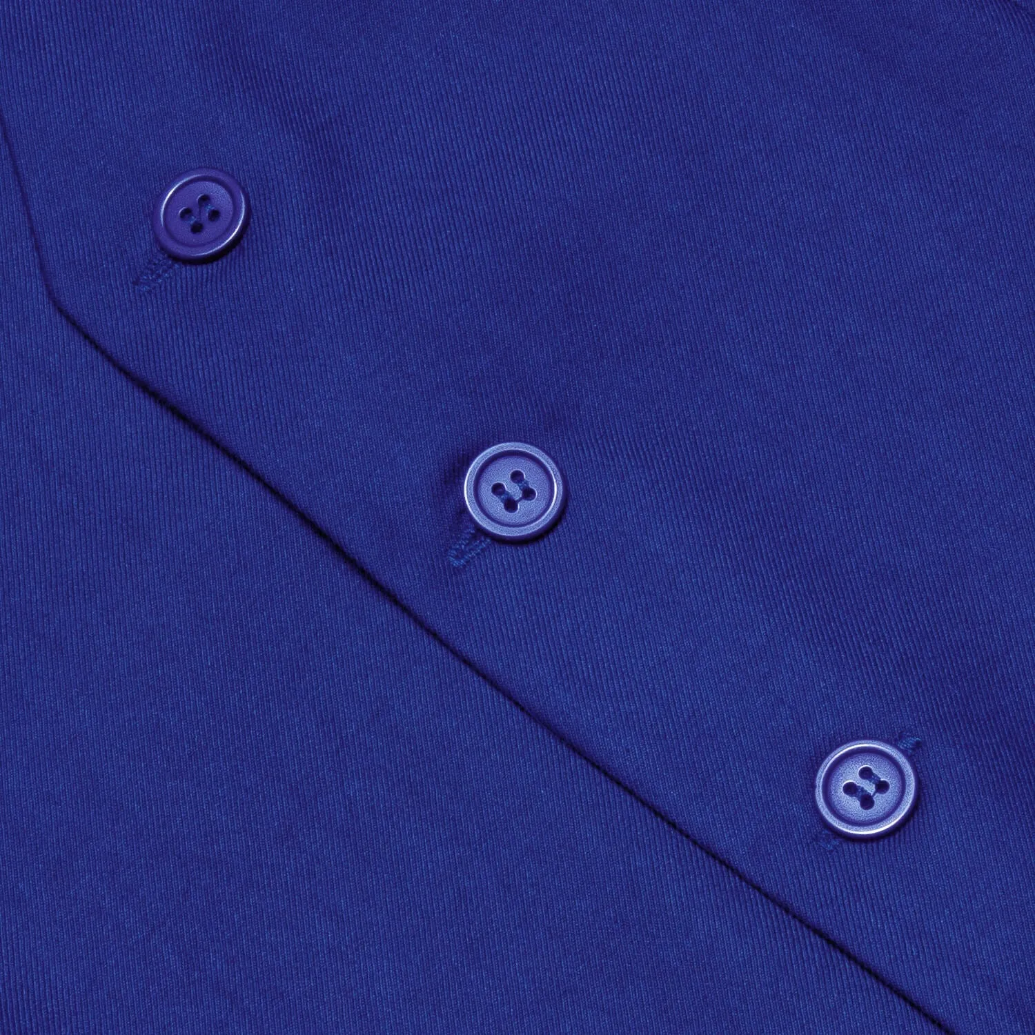 Ties2you Men's Formal Vest Cobalt Blue Solid Silk Vest sold by Ties2You product image thumbnail 4