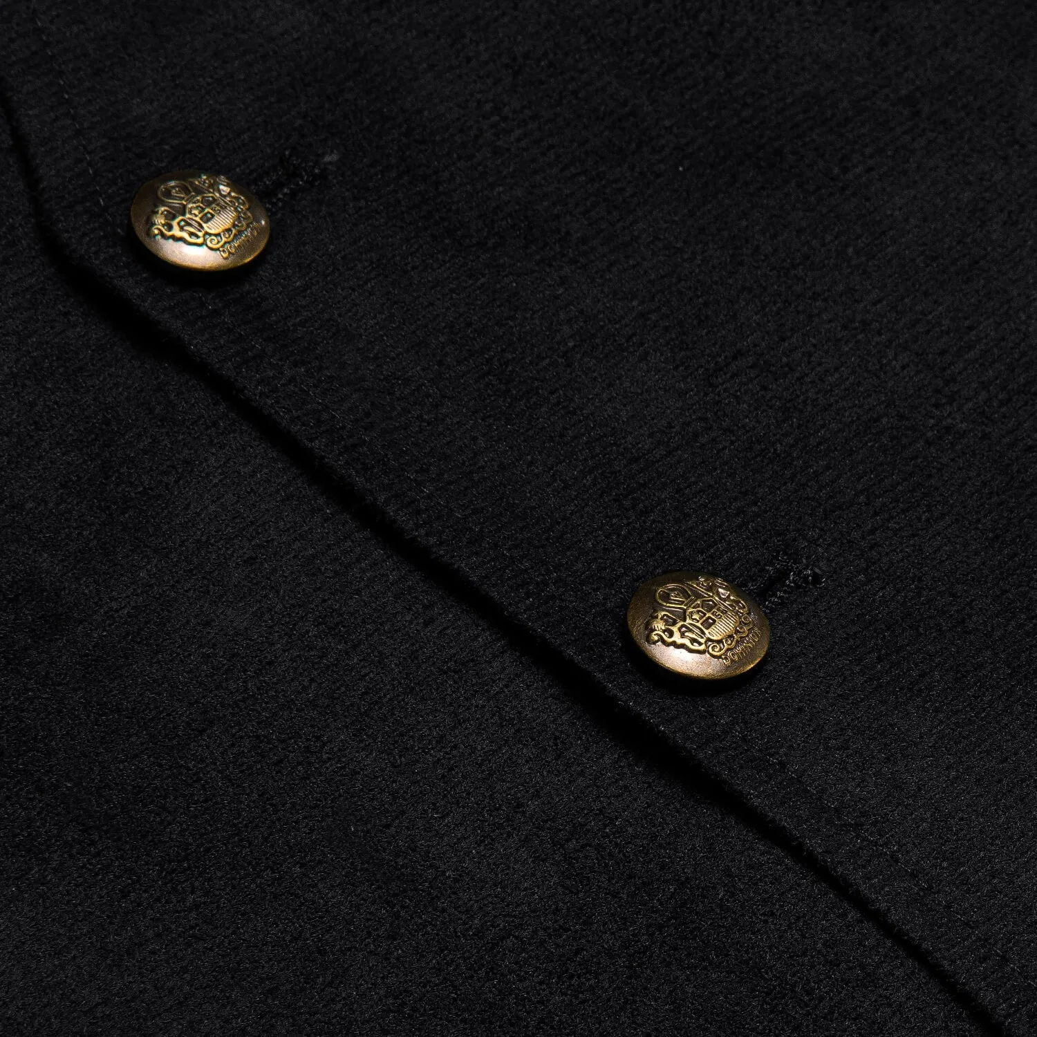 Ties2you Vest for Mens Black Suede Waistcoat Solid Single Vest Classic Hot sold by Ties2You product image thumbnail 5