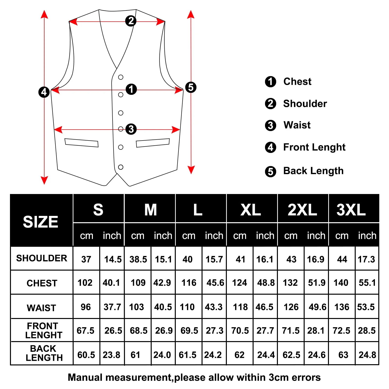Ties2you Purple Floral Suit Vest Mens Black Prom Formal Waistcoat Tie Hanky Cufflinks Set sold by Ties2You product image thumbnail 5