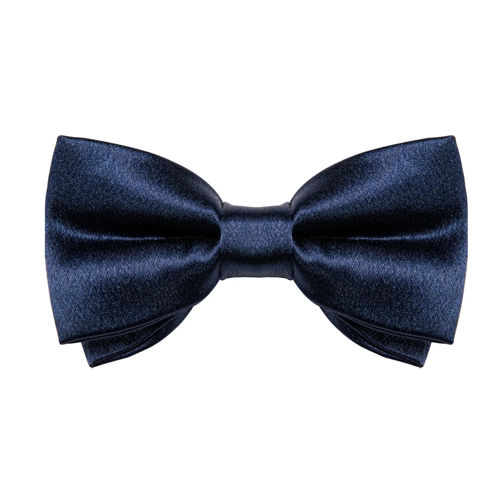 Ties2you Mens Navy Blue Suit Vest Solid V-neck Vest Necktie Necktie Pocket Square Cufflinks Set sold by Ties2You product image thumbnail 2