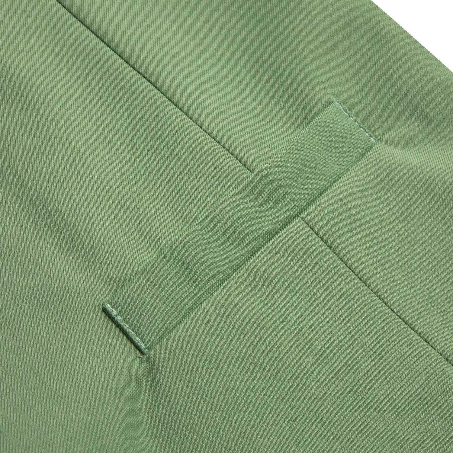 Ties2you Sage Green Vest Mens Solid Splicing Jacquard Waistcoat sold by Ties2You product image thumbnail 4