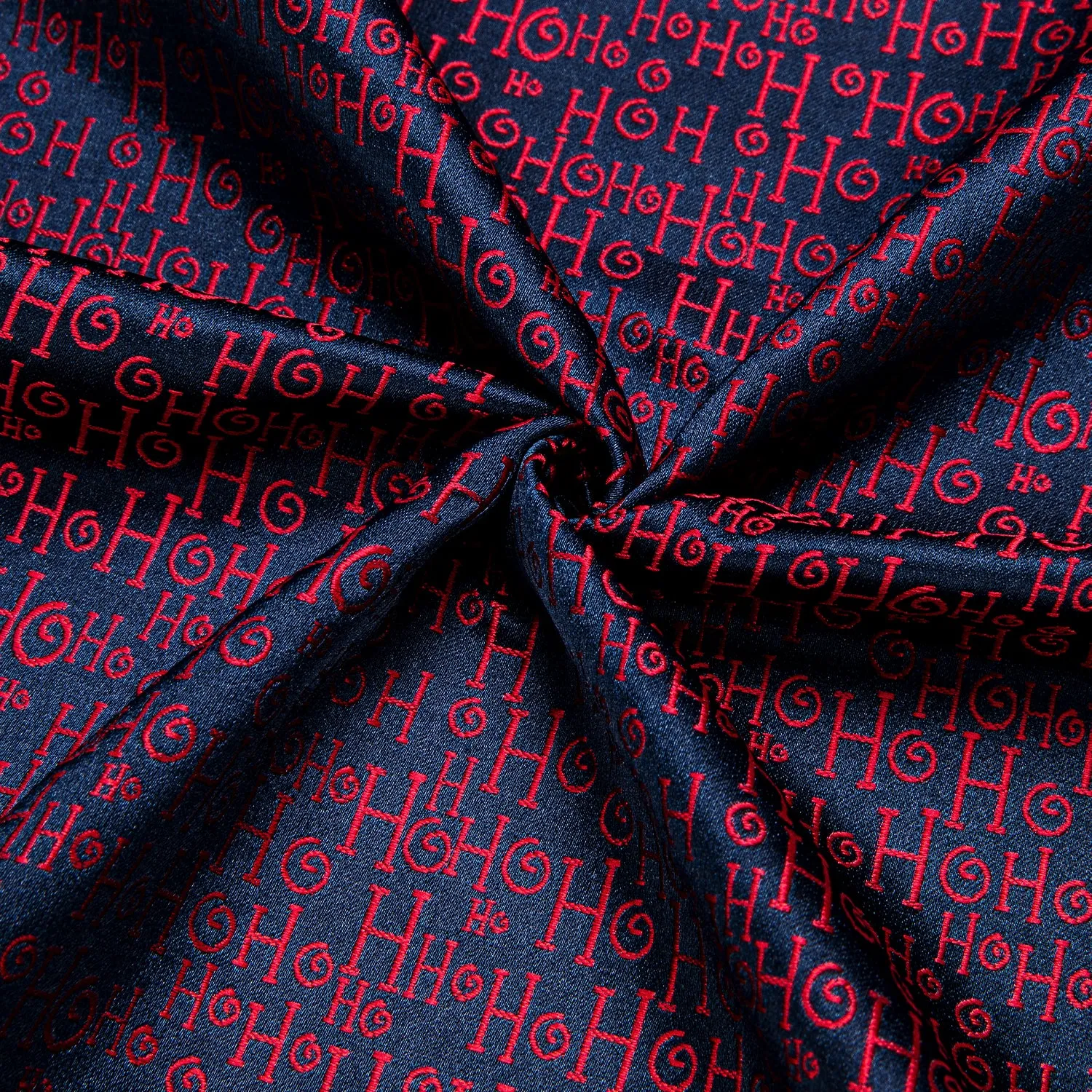 Black Red Novelty Men's Long Sleeve Shirt sold by Ties2You product image thumbnail 4