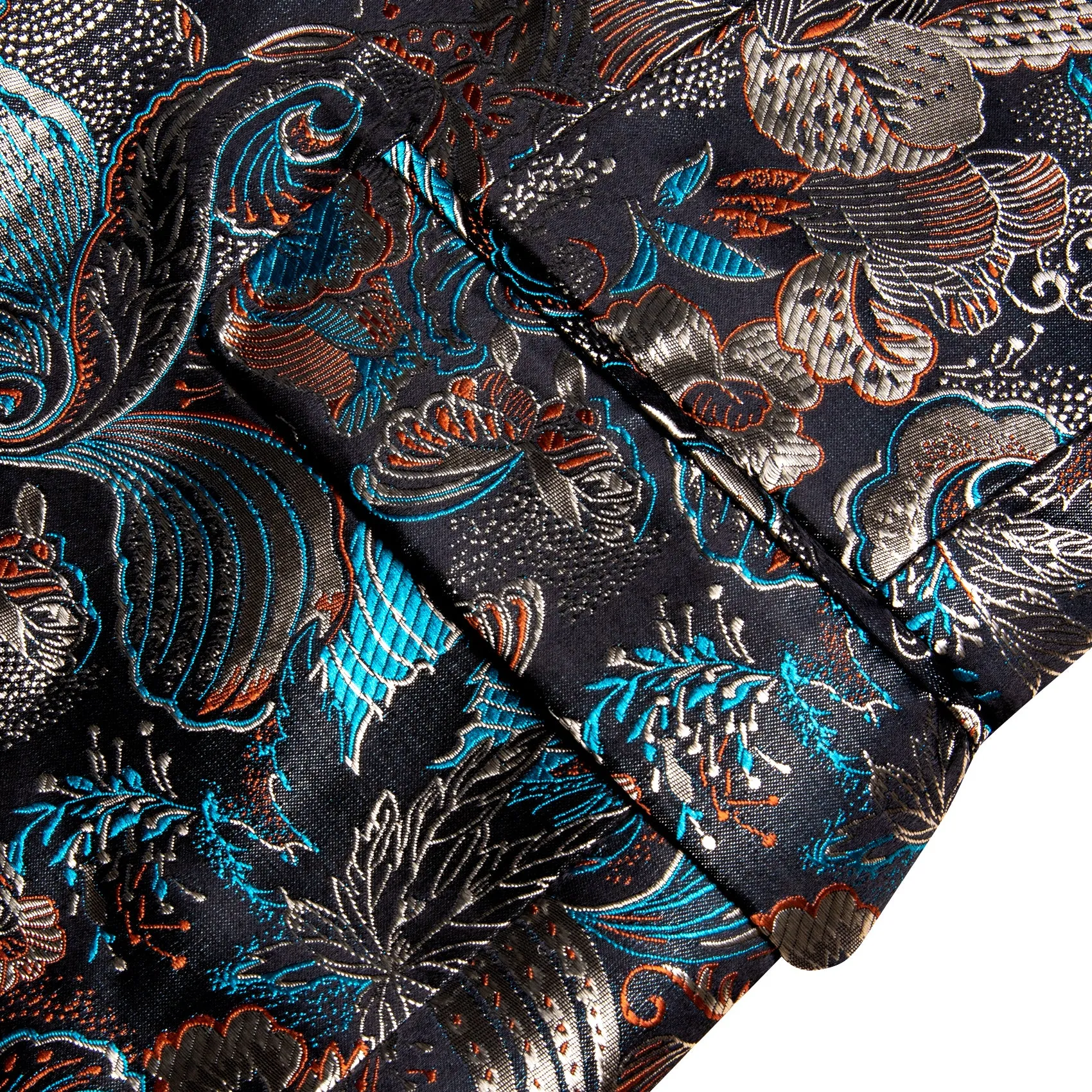 Blue Red Beige Color Floral Men's Suit sold by Ties2You product image thumbnail 4