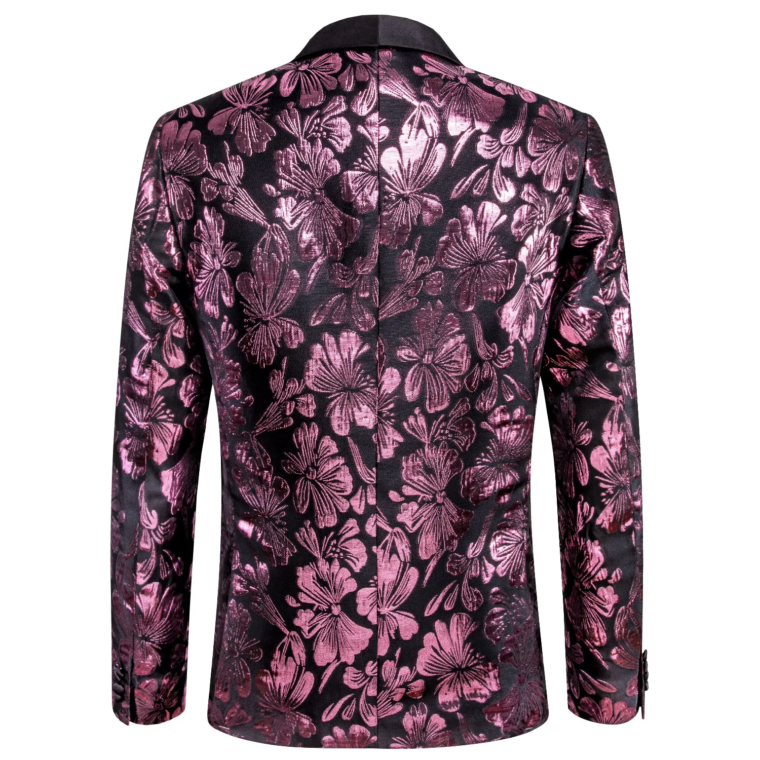 Luxury Pink Floral Men's Suit Set sold by Ties2You product image thumbnail 3