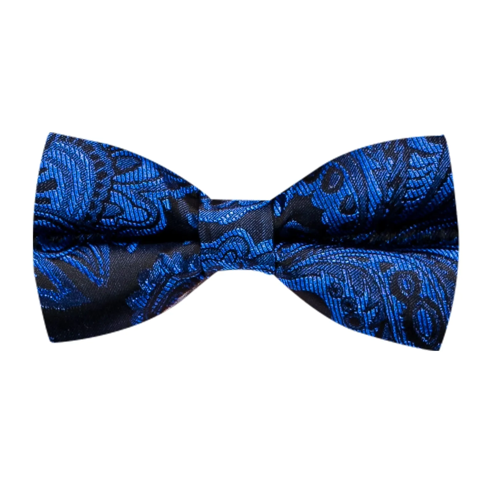 Ties2you Mens Collar Vest Royal Blue Paisley Formal Suit Waistcoat Tie Hanky Cufflinks Set sold by Ties2You product image thumbnail 5