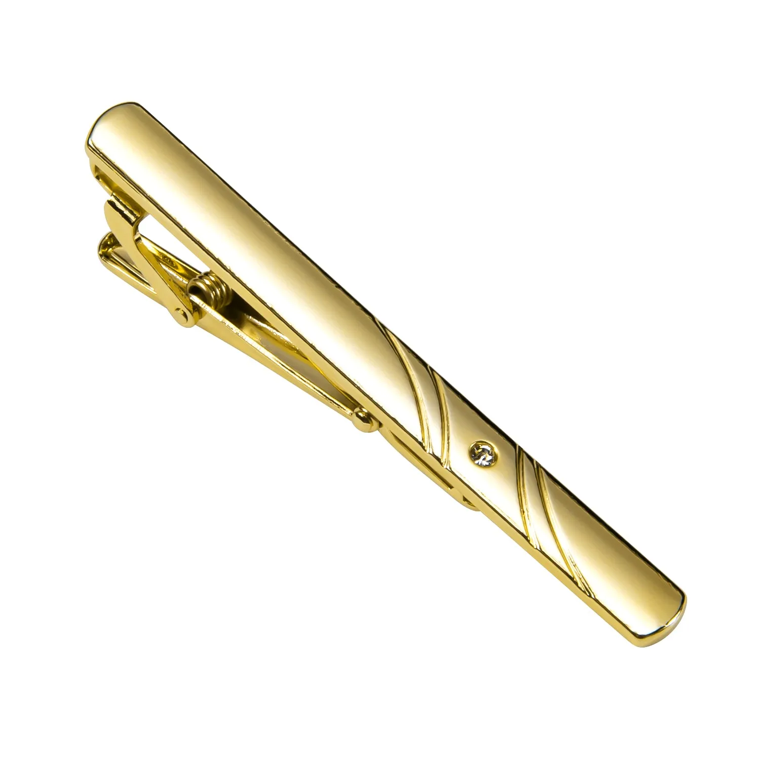Ties2you Golden Tie Clip sold by Ties2You