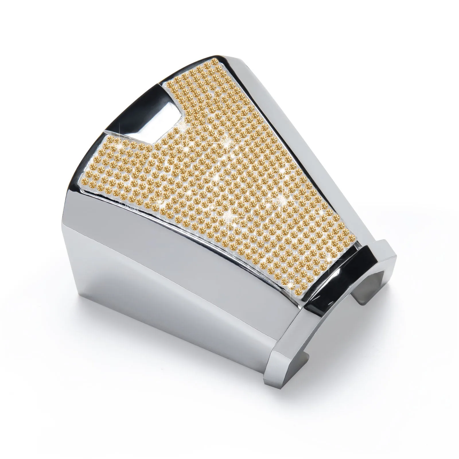 Ties2you Silver Color Ultra Light Material Spacious Rhinestone Ring Decoration for Ties sold by Ties2You product image thumbnail 4