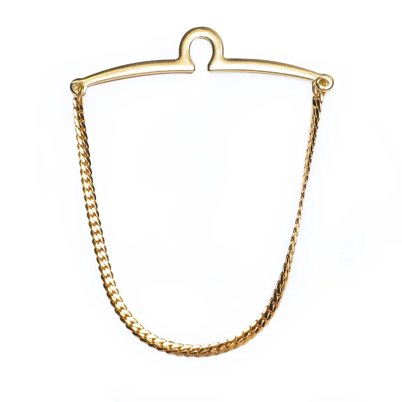 Ties2you Men's Tie Accessories Golden Tie Chain Fashion sold by Ties2You