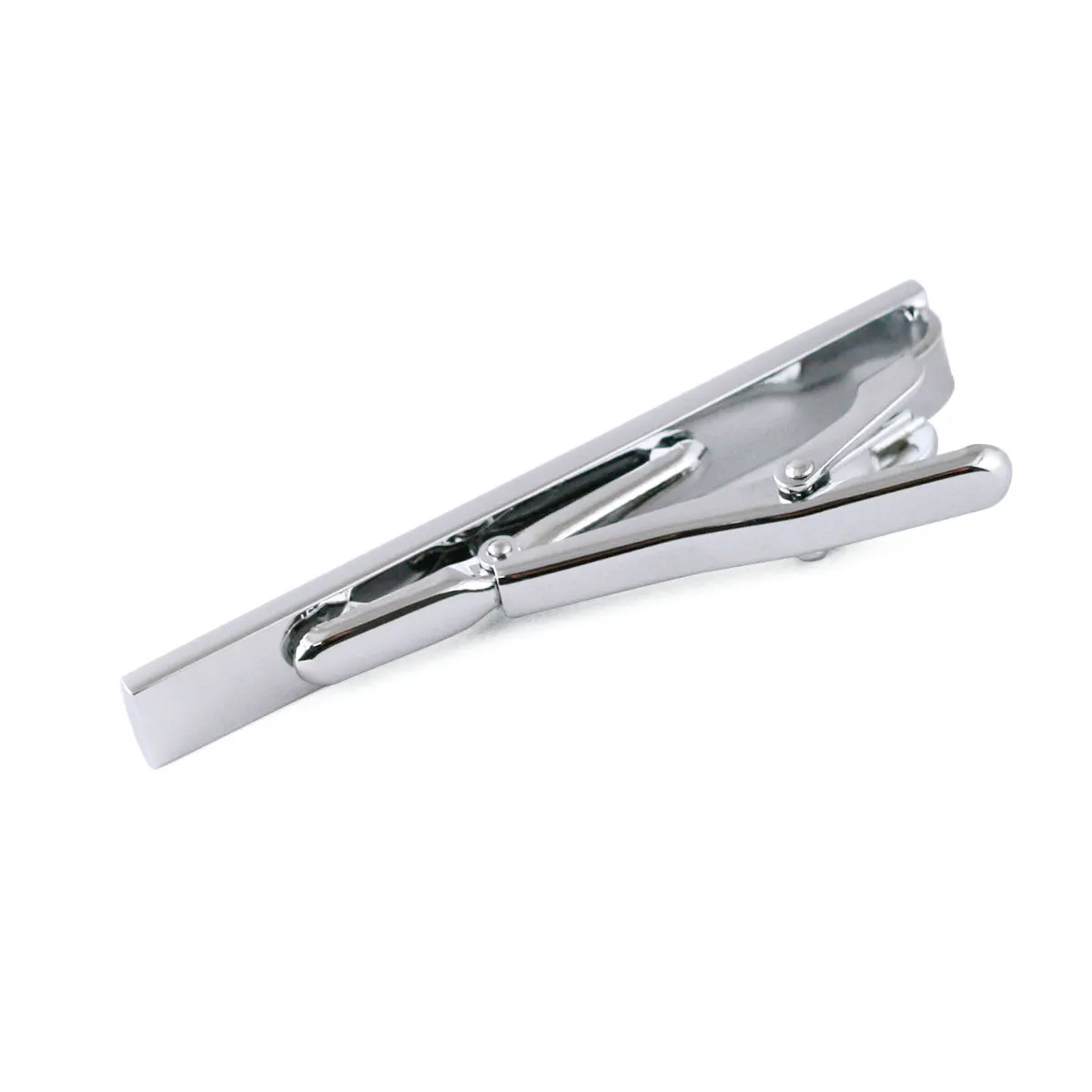 Ties2you White Tie Clip for Men sold by Ties2You product image thumbnail 2