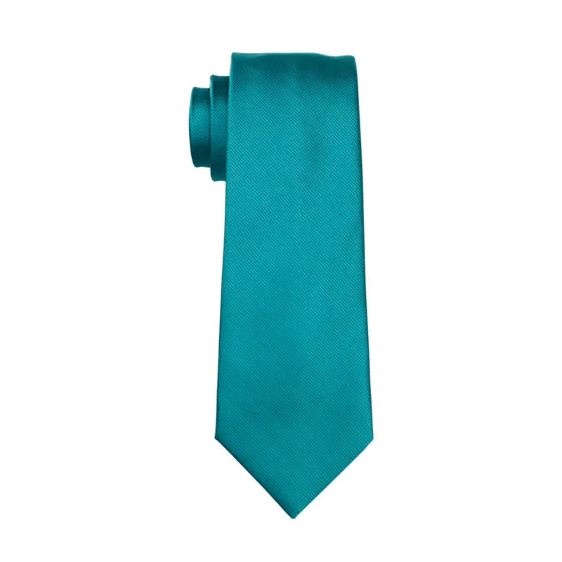 Teal Striped Tie Hanky Cufflinks Set sold by Ties2You product image thumbnail 5