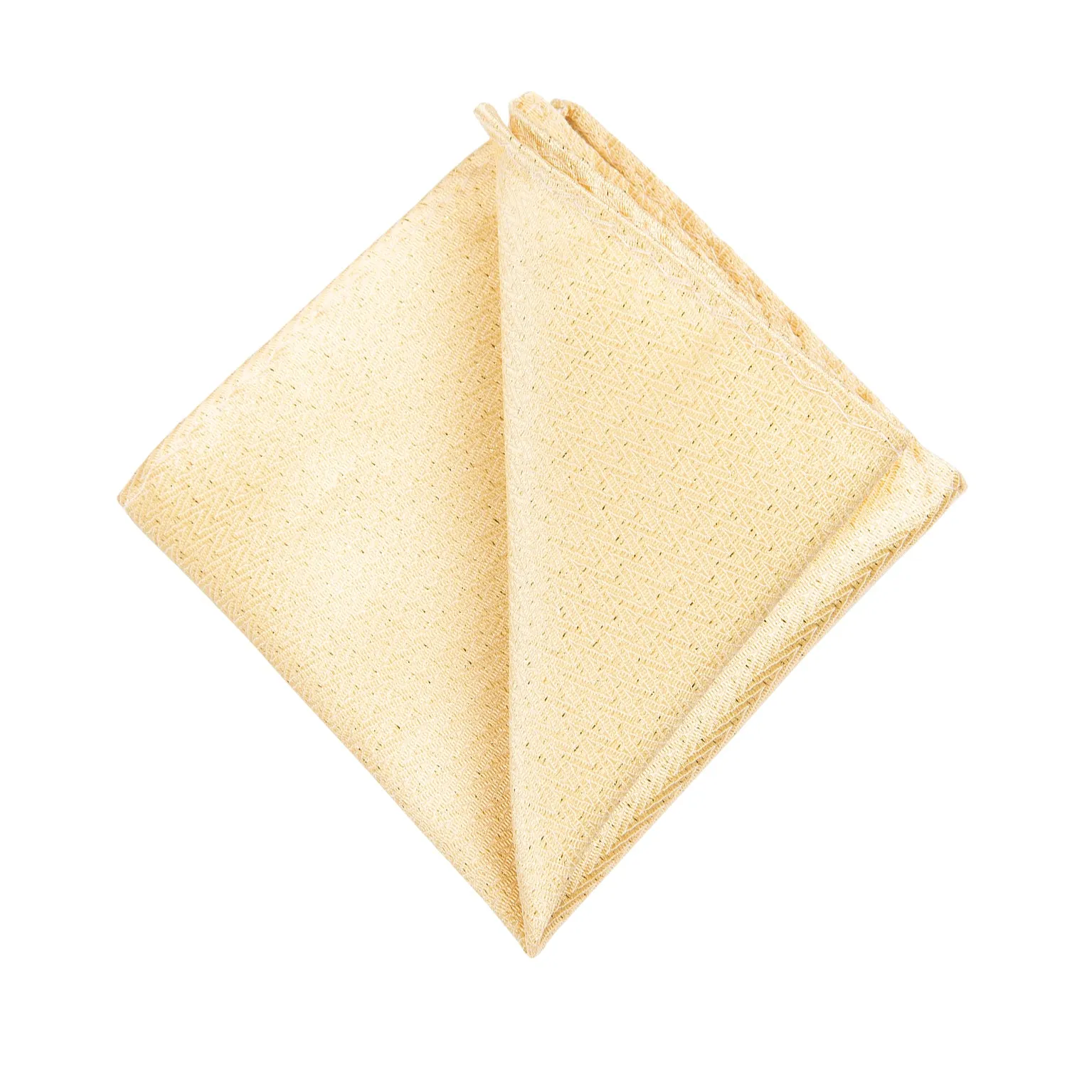 Champagne Solid Silk Fabric Men's Tie Hanky Cufflinks Set 8cm sold by Ties2You product image thumbnail 5