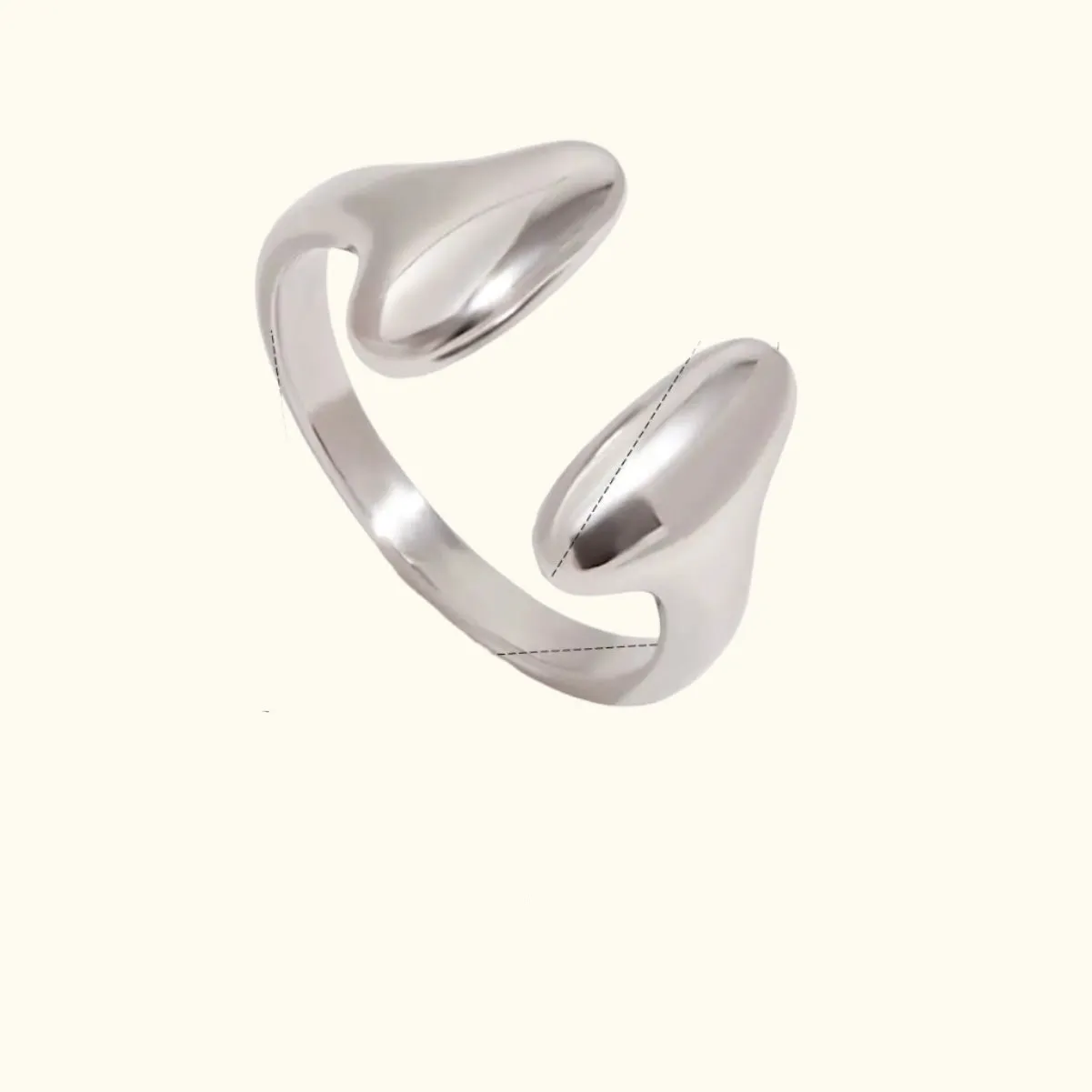 Twin Drop Cuff sold by Elleexist