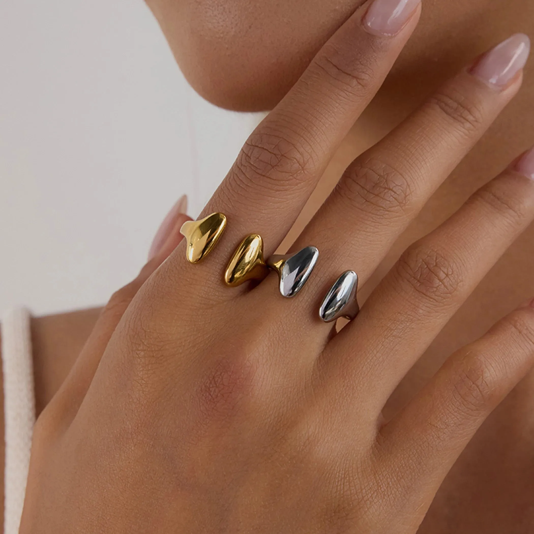 Twin Drop Cuff sold by Elleexist product image thumbnail 4