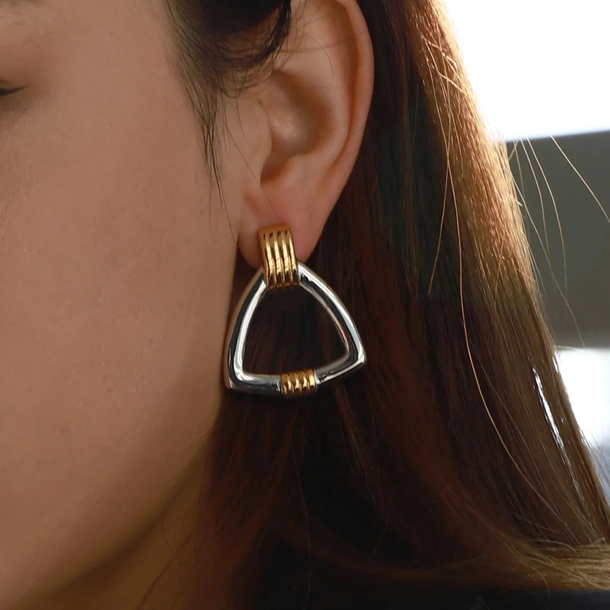 Geometric Charm Silver sold by Elleexist product image thumbnail 3