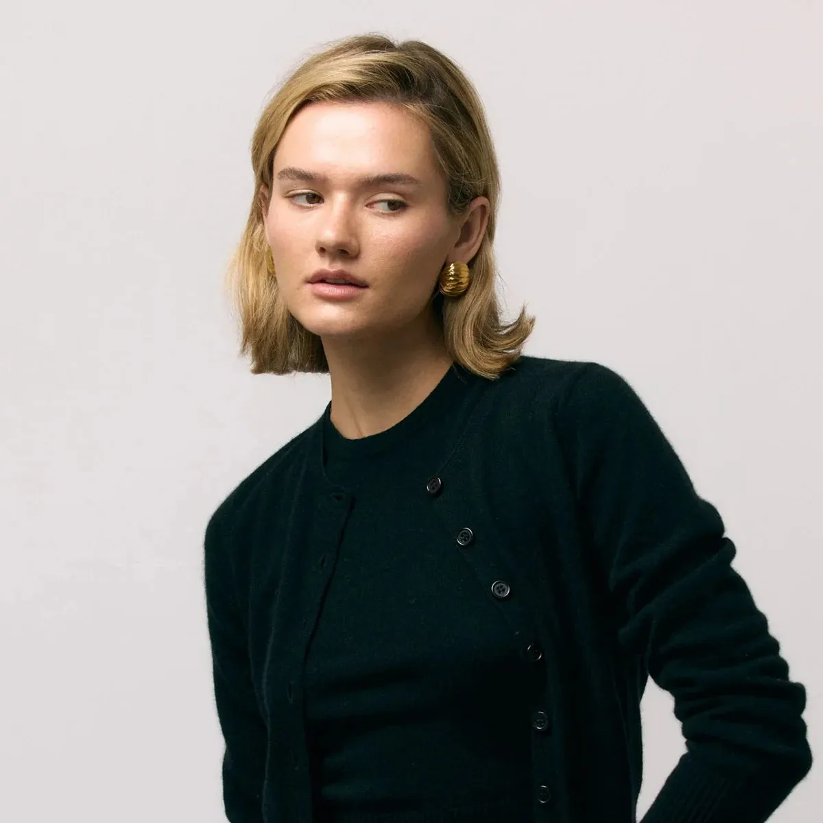 Sculpted Dome Earrings sold by Elleexist product image thumbnail 3