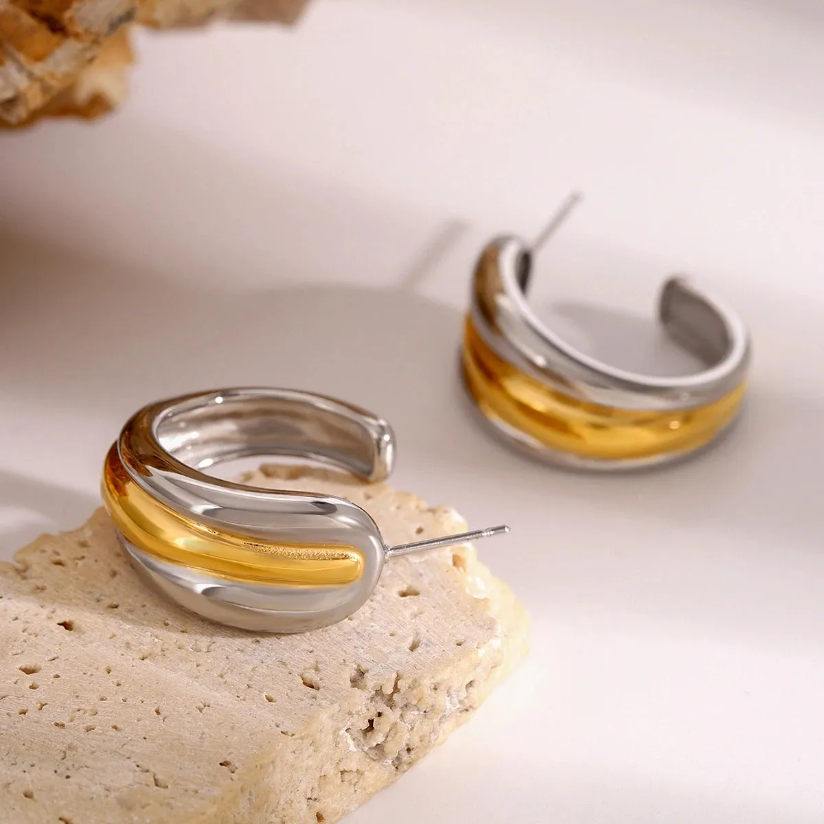 Dual-Tone Crescent sold by Elleexist product image thumbnail 2