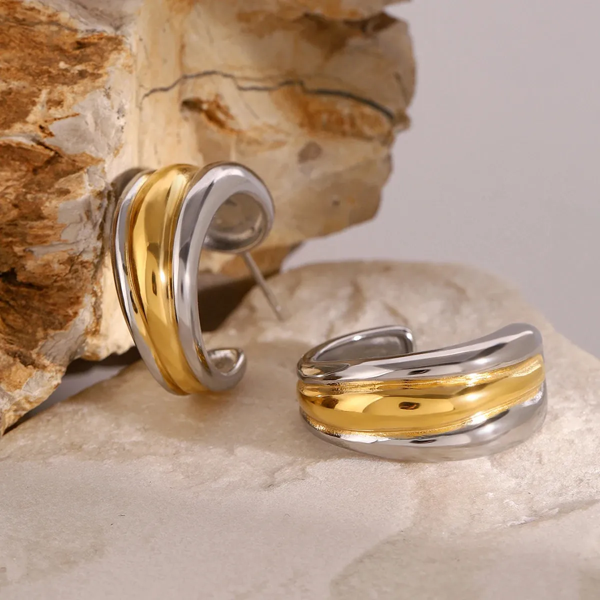 Dual-Tone Crescent sold by Elleexist product image thumbnail 5