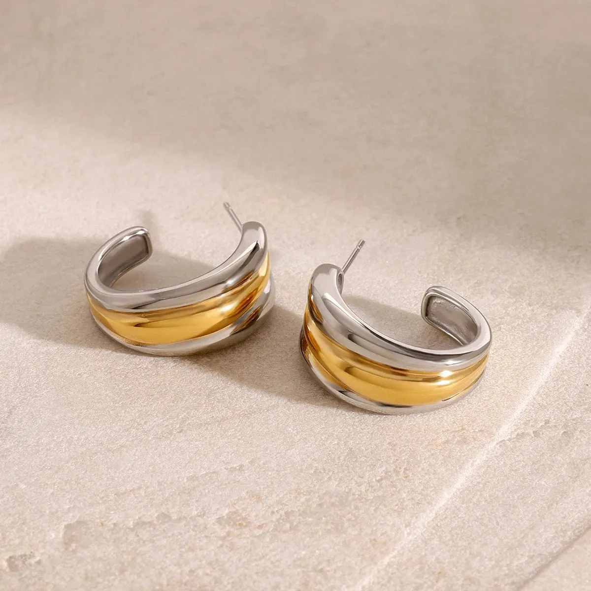 Dual-Tone Crescent sold by Elleexist product image thumbnail 4