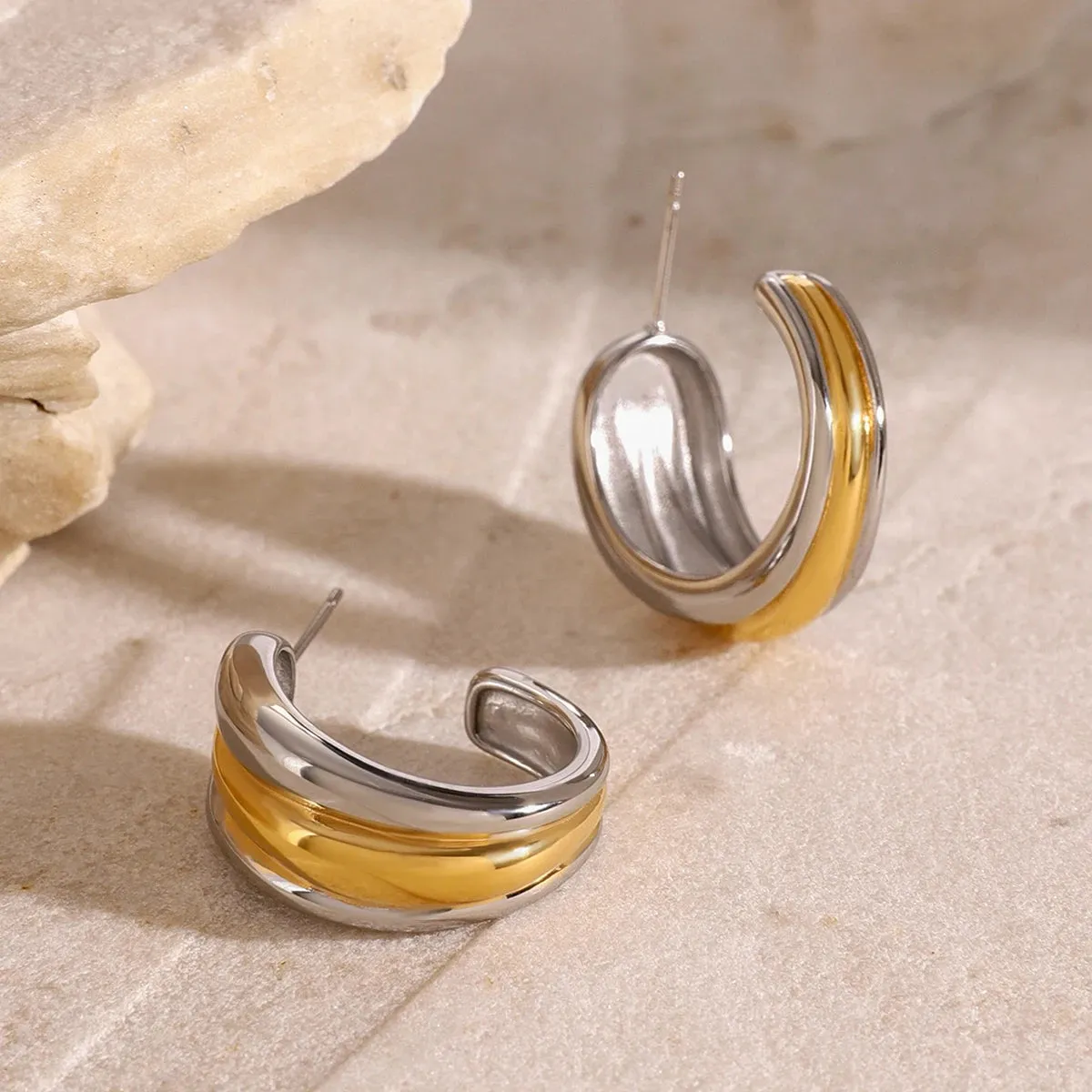 Dual-Tone Crescent sold by Elleexist product image thumbnail 3