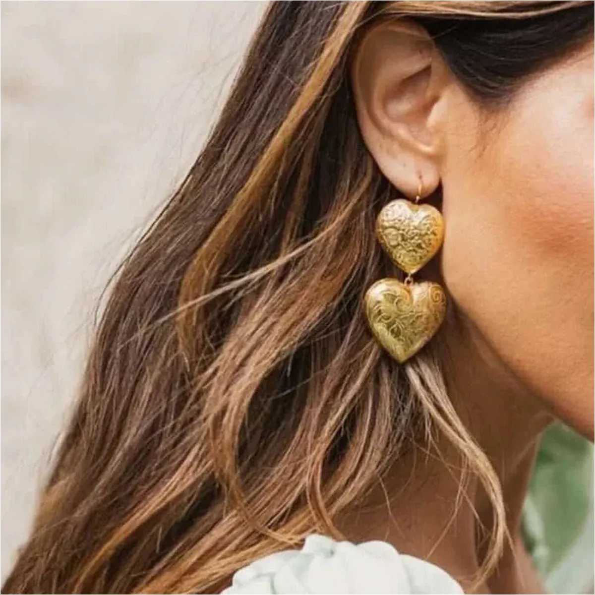 Ornate Heart Drops sold by Elleexist product image thumbnail 2