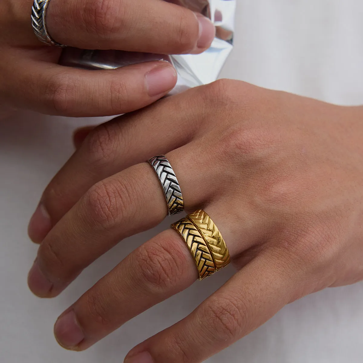 Braided Herringbone sold by Elleexist product image thumbnail 5