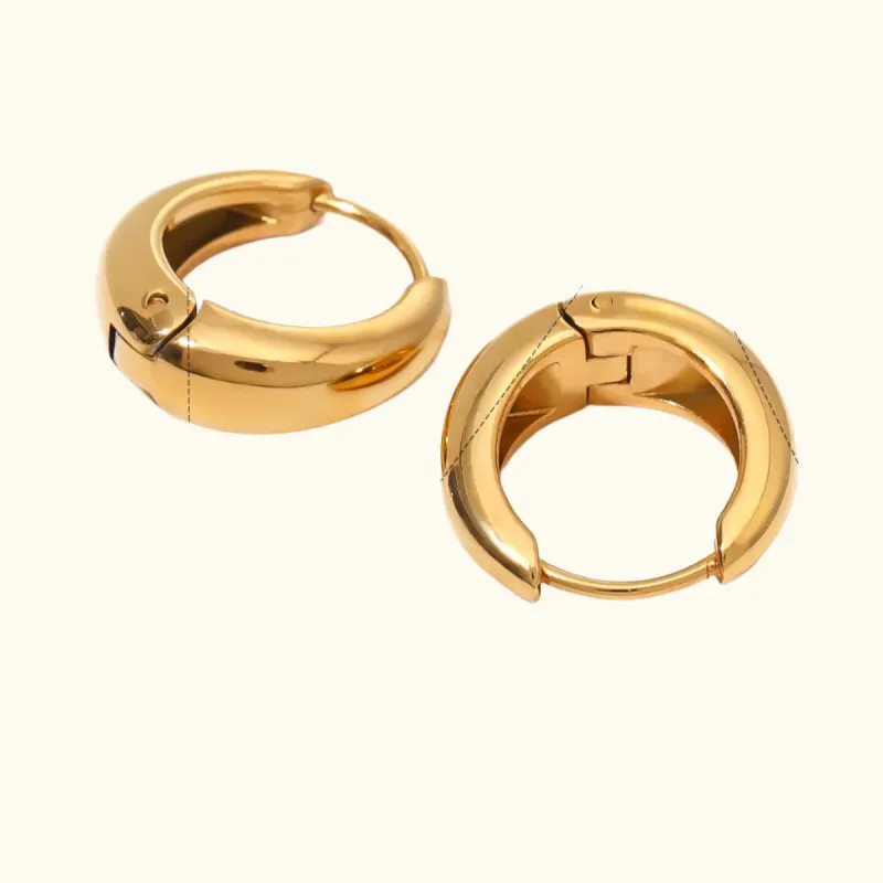 Bold Mini Hoops sold by Elleexist