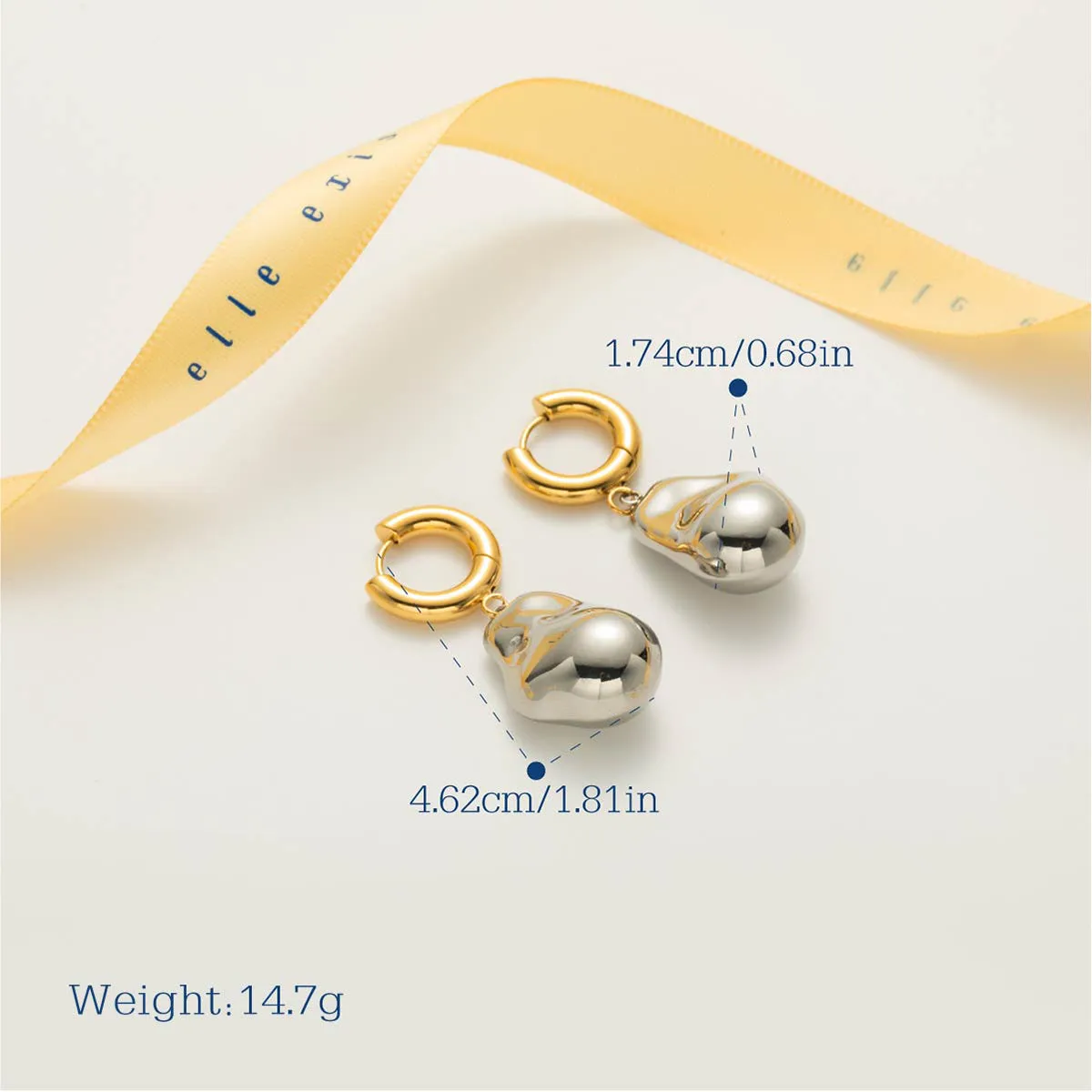 Dual tone Drop sold by Elleexist product image thumbnail 2