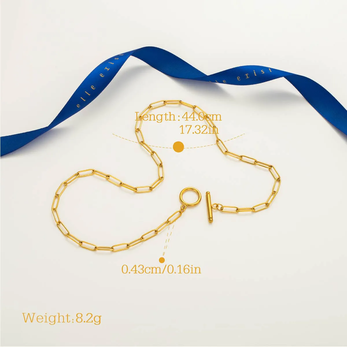 Linkline Necklace sold by Elleexist product image thumbnail 2