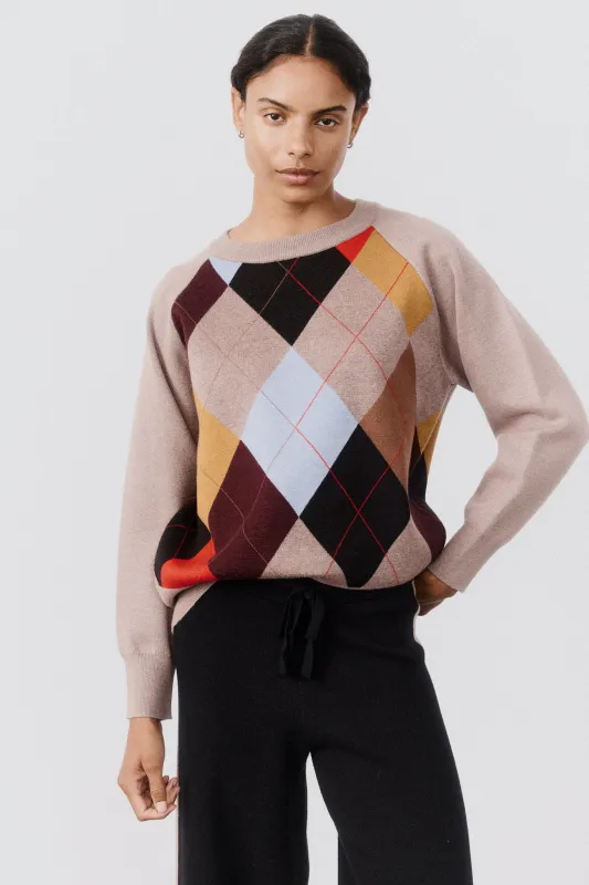 Weekender Argyle Sweater sold by Ruti