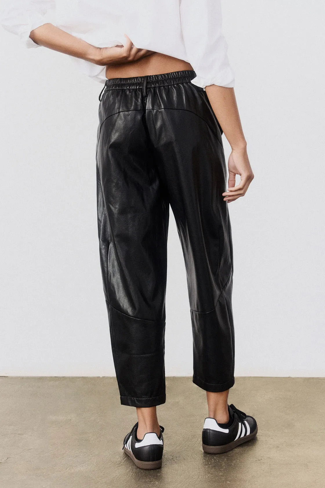 The Vegan Leather Wide-ish Pants sold by Ruti product image thumbnail 4