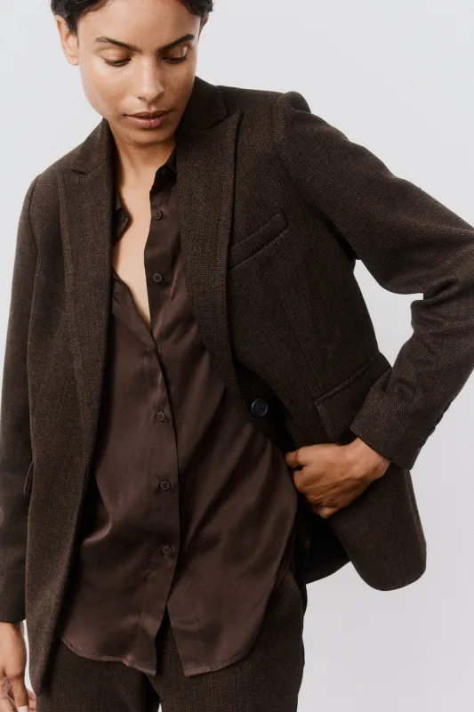 The Tweed Blazer That Upgrades You sold by Ruti