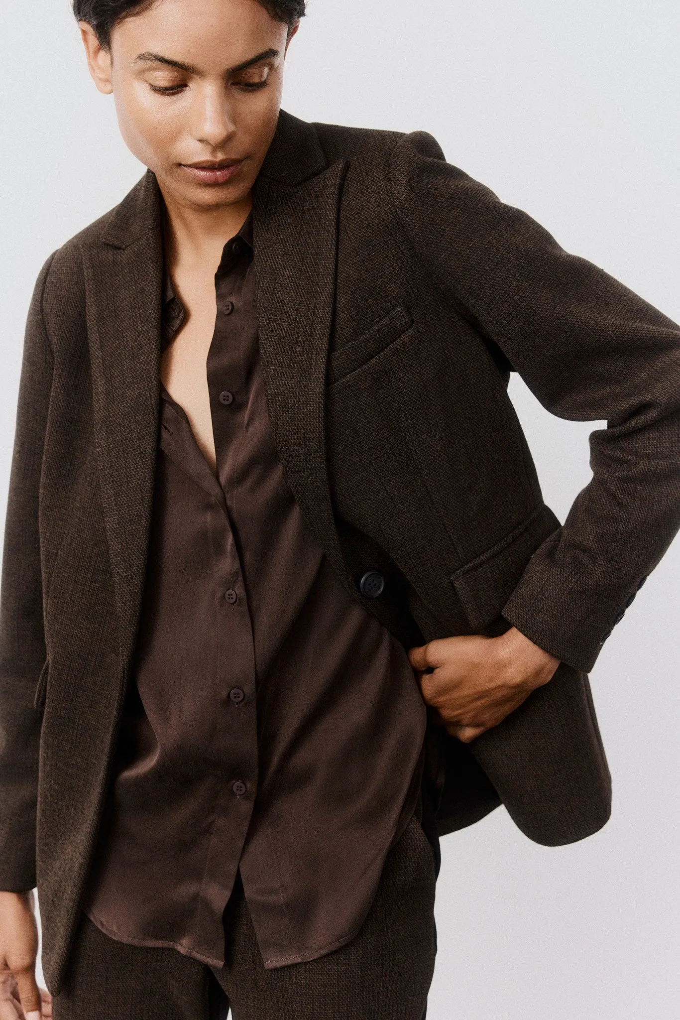 The Tweed Blazer That Upgrades You sold by Ruti