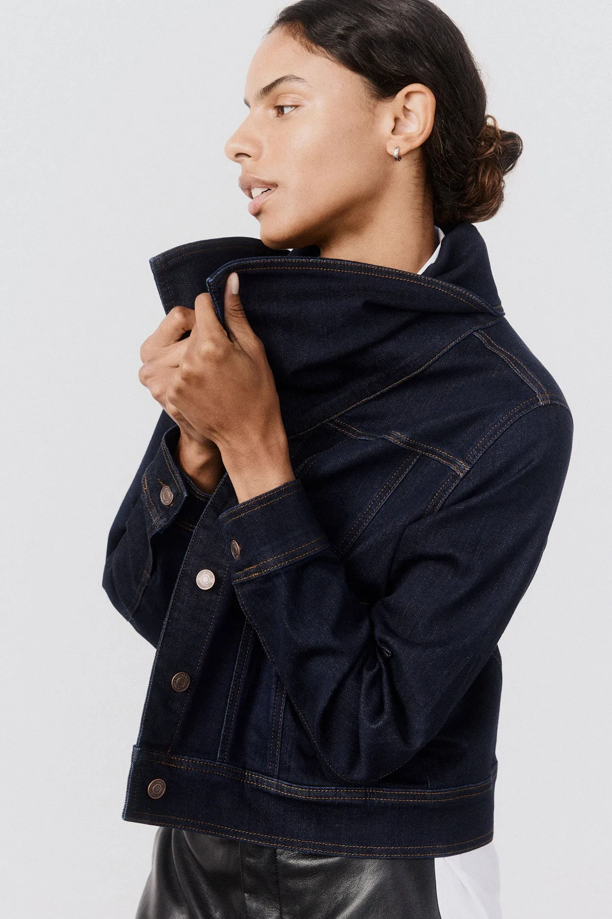 Full of Drama Denim Jacket sold by Ruti product image thumbnail 4