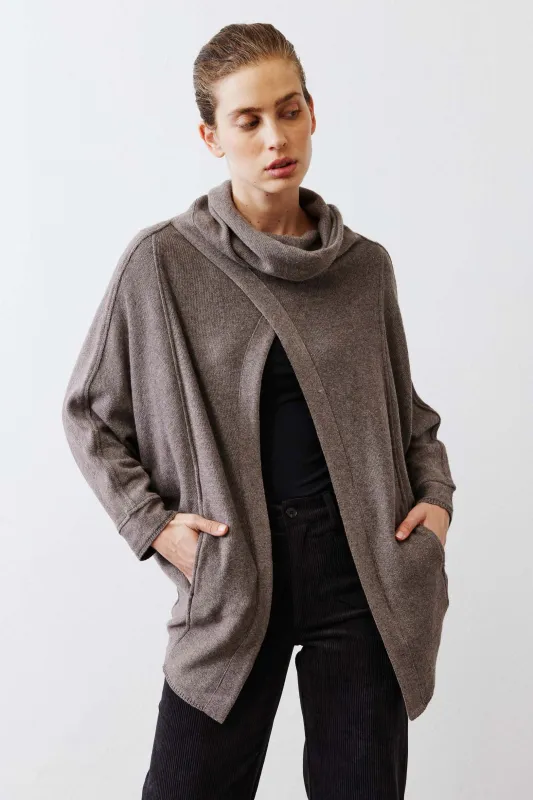 Wrapped Up Cocoon Knit Cardigan sold by Ruti