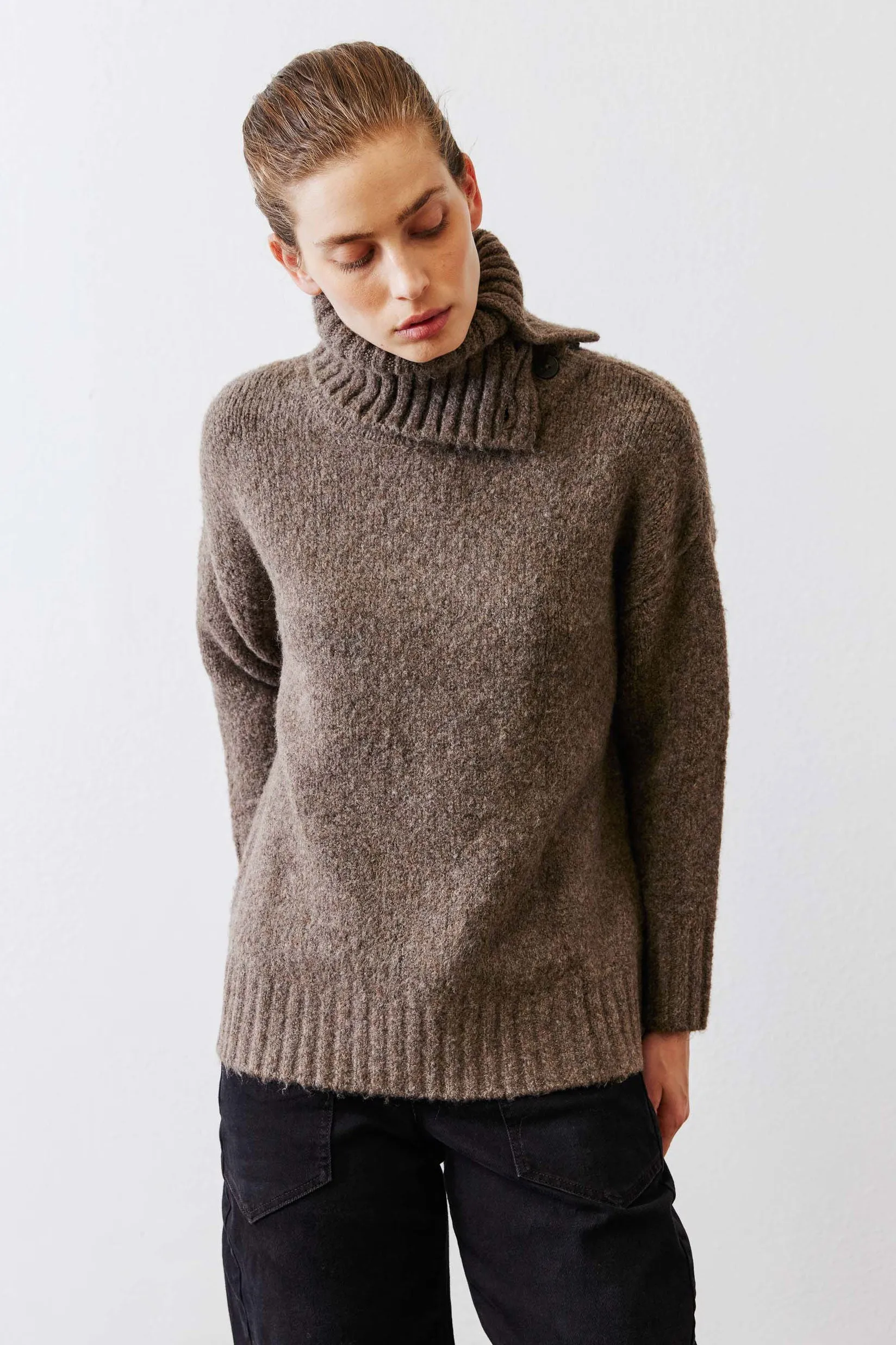 Mellow Shawl Collar Sweater sold by Ruti product image thumbnail 5