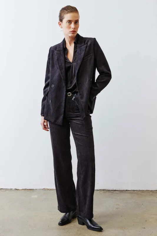 Corduroy On The Clock Blazer sold by Ruti