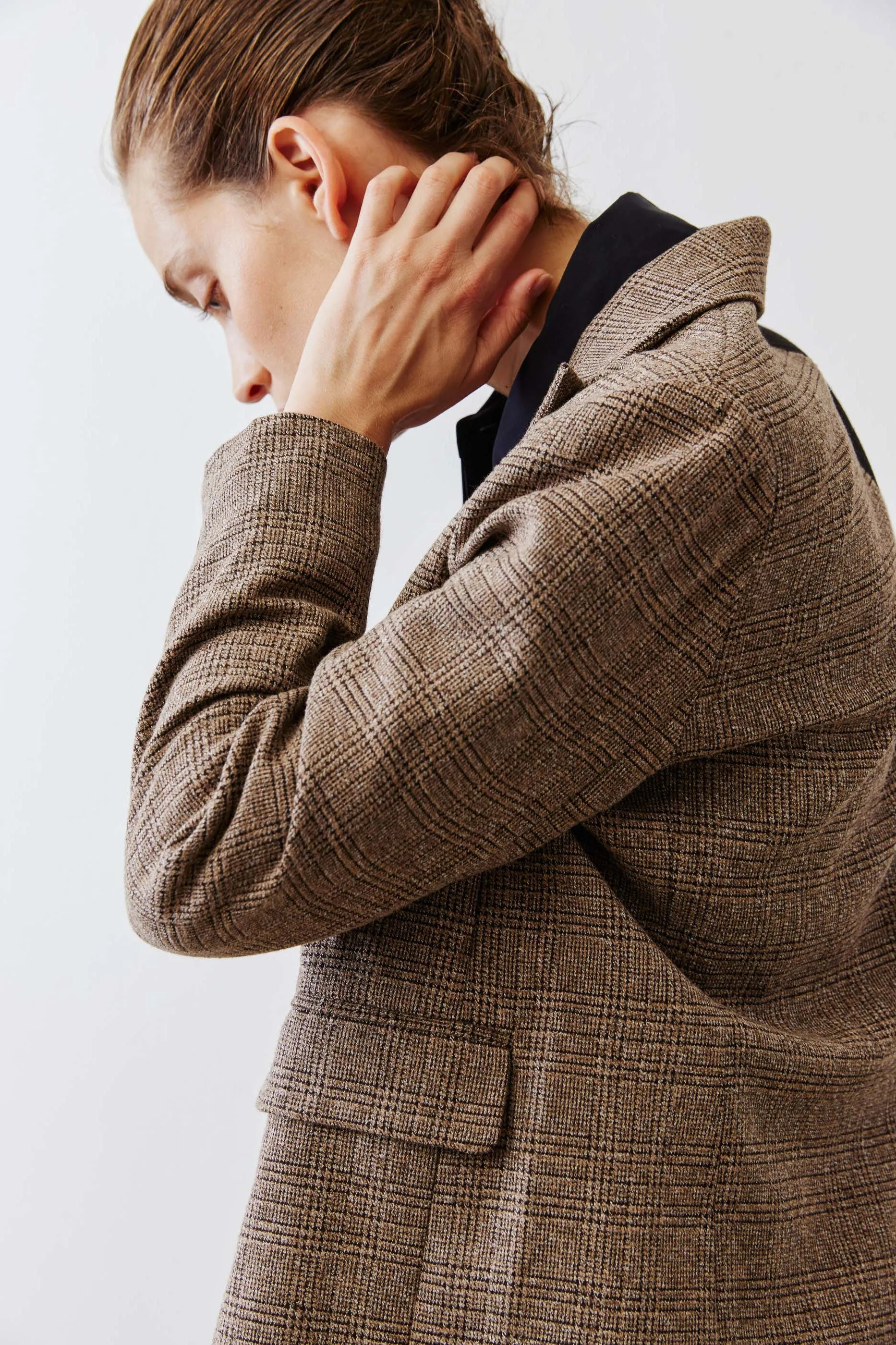 The Pinstripe Remix Blazer sold by Ruti product image thumbnail 2