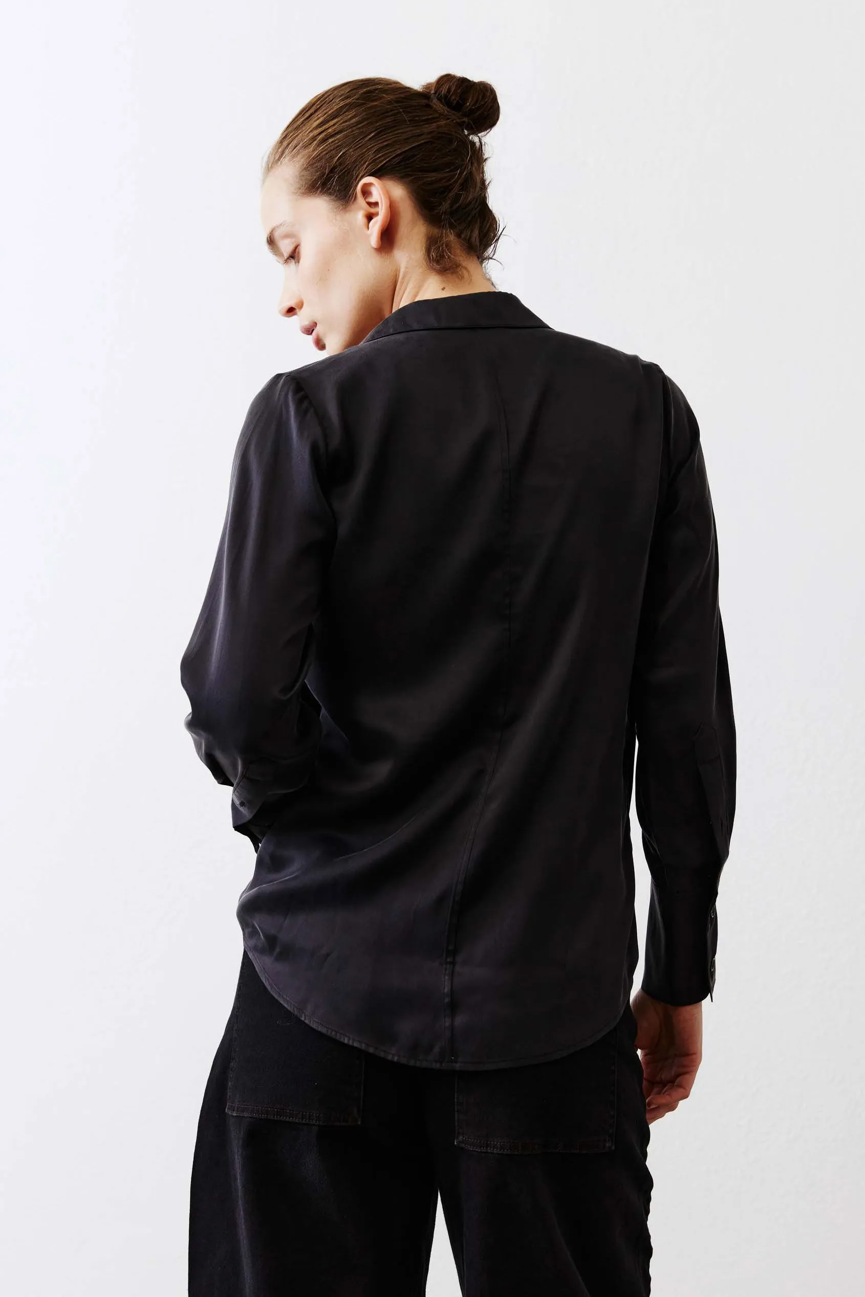 Collared Wrap Washable Silk Blouse sold by Ruti product image thumbnail 5