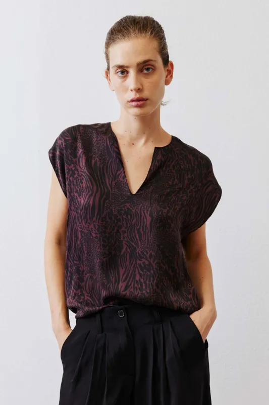 The All Day Washable Silk Top sold by Ruti