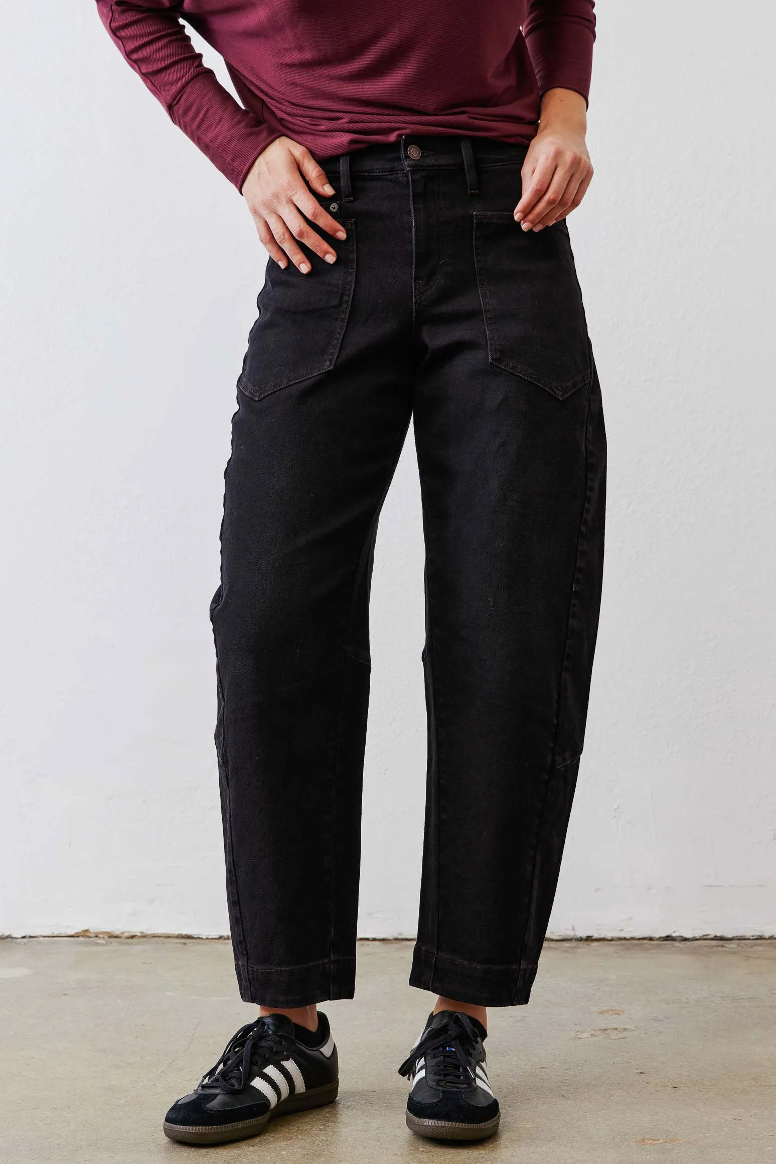 The Petite Slouchy Jeans 2.0 sold by Ruti