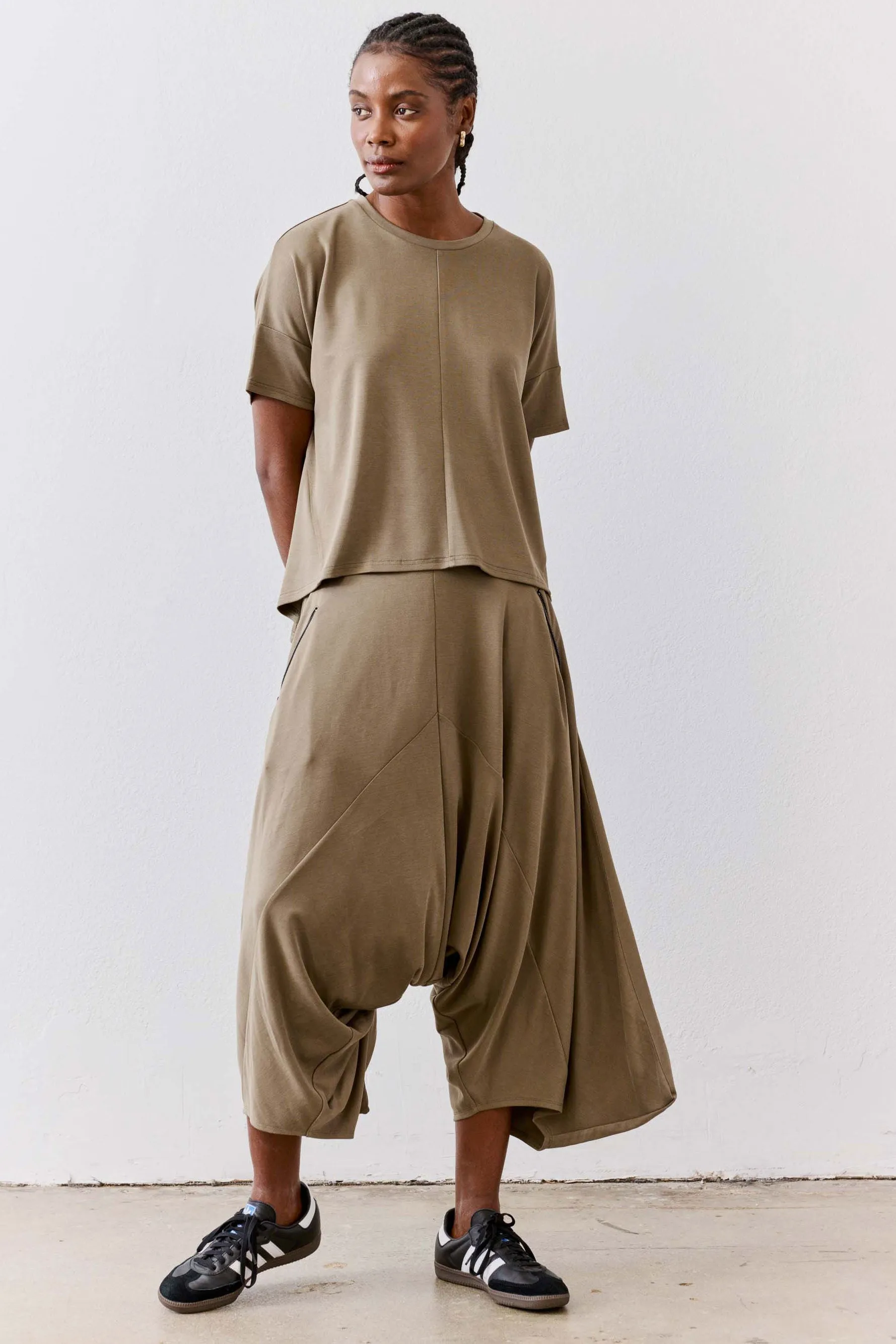 Ribbed Oversized Tee With Back Details sold by Ruti product image thumbnail 5